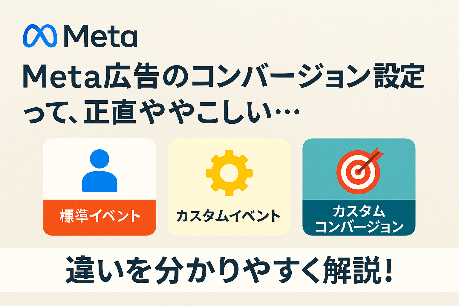 Meta広告のコンバージョン設定、間違っていませんか?正しい計測の考え方とは